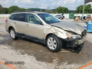 2010 Subaru Outback Premium All-Weather Anniversary with VIN 4S4BRBCCXA3372070, listed as a Copart auction lot 60491595 with 264,928 mi miles and Salvage title. Bid and sale history available at DreamBid. Image 4.