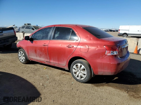 2012 Toyota Yaris with VIN JTDBT4K37C1419301, listed as a Copart auction lot 46705025 with 201,884 mi miles and Salvage Title. Bid and sale history available at DreamBid. Image 2.