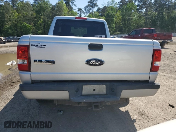 2010 Ford Ranger XL with VIN 1FTKR1ED2APA48348, listed as a Copart auction lot 52810865 with 399,192 mi miles and Salvage title. Bid and sale history available at DreamBid. Image 6.
