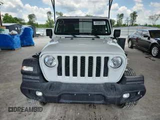 2019 Jeep Wrangler Sport S with VIN 1C4GJXAG5KW641192, listed as a Copart auction lot 59960325 with 25,855 mi miles and Salvage title. Bid and sale history available at DreamBid. Image 5.