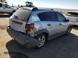 2008 Pontiac Vibe with VIN 5Y2SL67898Z403822, listed as a Copart auction lot 46103535 with 106,496 mi miles and Salvage Title. Bid and sale history available at DreamBid. Image 3.