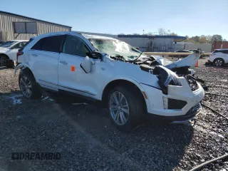 2024 Cadillac XT5 FWD Premium Luxury with VIN 1GYKNCRS5RZ739383, listed as a Copart auction lot 82047614 with Not provided miles and Salvage title. Bid and sale history available at DreamBid. Image 4.