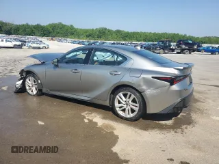 2022 Lexus IS with VIN JTHCA1D24N5122168, listed as a Copart auction lot 54872845 with 26,083 mi miles and Salvage Title. Bid and sale history available at carsss.com. Image 2.