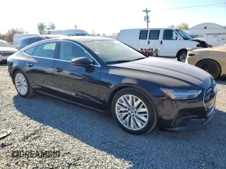 2019 Audi A7 Premium Plus with VIN WAUR2AF29KN085441, listed as a Copart auction lot 79086134 with 74,976 mi miles and Salvage Title. Bid and sale history available at carsss.com. Image 4.
