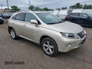 2015 Lexus RX 350 with VIN 2T2BK1BA0FC278177, listed as a Copart auction lot 62480415 with 95,425 mi miles and Salvage title. Bid and sale history available at DreamBid. Image 4.