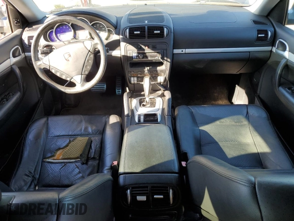 2005 Porsche Cayenne S with VIN WP1AB29P05LA62657, listed as a Copart auction lot 77715144 with 28,210 mi miles and Clean Title. Bid and sale history available at carsss.com. Image 8.