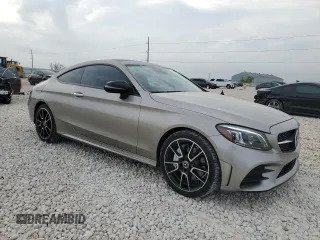 2019 Mercedes-Benz C 300 with VIN WDDWJ8EBXKF769031, listed as a Copart auction lot 50395095 with 46,485 mi miles and Salvage Title. Bid and sale history available at DreamBid. Image 4.
