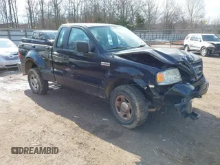 2005 Ford F-150 STX with VIN 1FTRF04W25KD56854, listed as a IAAI auction lot 41522143 with 218,197 mi miles and . Bid and sale history available at DreamBid. Image 1.