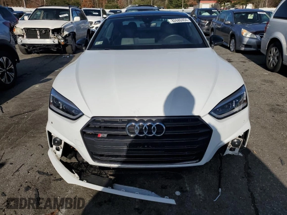 2019 Audi S5 Prestige z VIN WAUR4AF59KA060101, wystawiony jako Copart lot #82680404 z przebiegiem 33 477 mil mil oraz Szkoda całkowita • Salvage title. Historia ofert i sprzedaży dostępna na DreamBid. Obrazek 5.