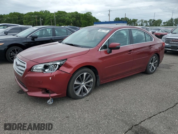 2016 Subaru Legacy Limited with VIN 4S3BNBN62G3013084, listed as a Copart auction lot 58071185 with 141,967 mi miles and Salvage title. Bid and sale history available at DreamBid. Image 1.