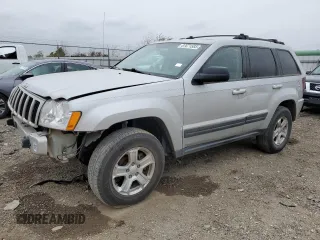 2006 Jeep Grand Cherokee Laredo with VIN 1J4HS48N26C215336, listed as a Copart auction lot 87671585 with 196,800 mi miles and Salvage Title. Bid and sale history available at carsss.com. Image 1.
