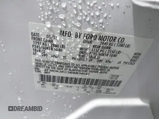 2011 Ford Edge Limited with VIN 2FMDK3KC3BBB34941, listed as a IAAI auction lot 42363570 with 221,767 mi miles and . Bid and sale history available at DreamBid. Image 9.