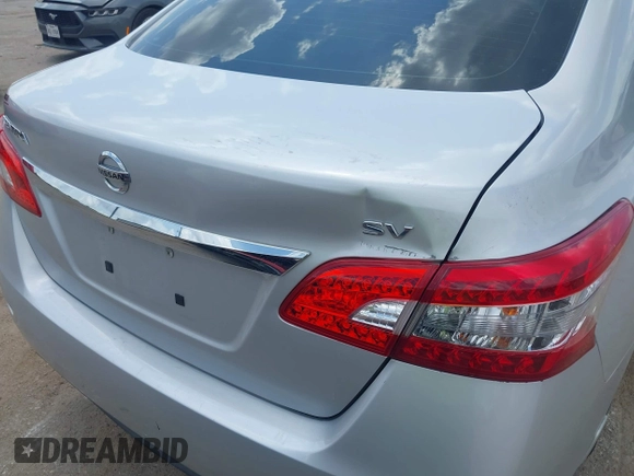 2015 Nissan Sentra SV with VIN 3N1AB7AP2FL639840, listed as a IAAI auction lot 42101611 with Not Provided miles and . Bid and sale history available at DreamBid. Image 6.