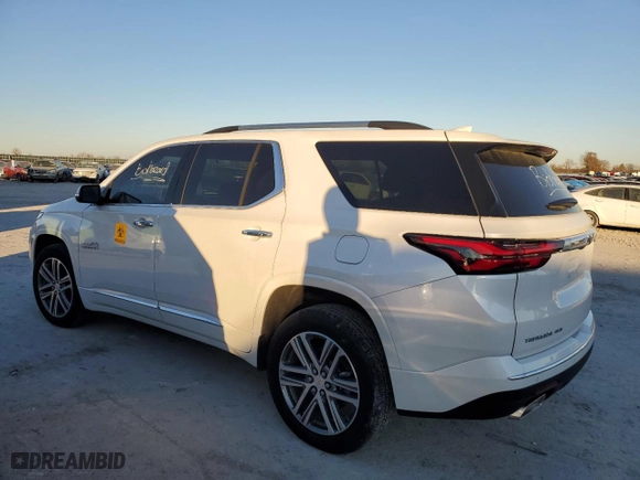 2023 Chevrolet Traverse High Country with VIN 1GNEVNKWXPJ334098, listed as a Copart auction lot 84103304 with 10,977 mi miles and Salvage Title. Bid and sale history available at carsss.com. Image 2.