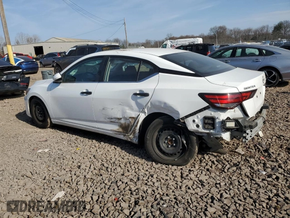 2024 Nissan Sentra S with VIN 3N1AB8BV4RY288620, listed as a Copart auction lot 49060885 with 31,656 mi miles and Salvage Title. Bid and sale history available at carsss.com. Image 2.