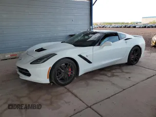 2016 Chevrolet Corvette 2LT with VIN 1G1YD2D7XG5104818, listed as a Copart auction lot 51852795 with 67,286 mi miles and Salvage Title. Bid and sale history available at carsss.com. Image 1.