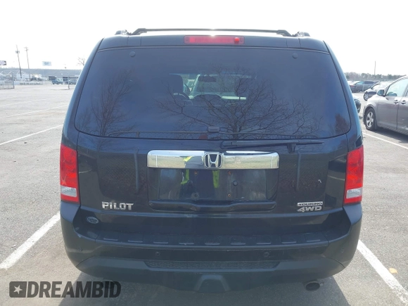 2012 Honda Pilot Touring with VIN 5FNYF4H96CB041380, listed as a IAAI auction lot 41941615 with 137,537 mi miles and . Bid and sale history available at DreamBid. Image 16.