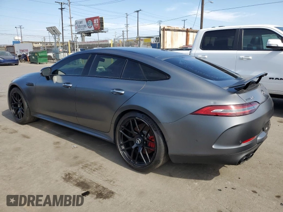 2022 Mercedes-Benz AMG GT 53 с VIN W1K7X6BB6NA051151, выставлен на аукционе Copart как лот 61216855 с пробегом 27 782 миль миль и Списание • Salvage title. История ставок и продаж доступна на DreamBid. Изображение 2.