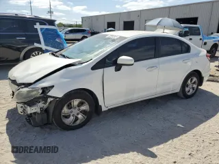 2014 Honda Civic Sedan LX with VIN 19XFB2F50EE051256, listed as a Copart auction lot 55284985 with 148,871 mi miles and Salvage Title. Bid and sale history available at carsss.com. Image 1.