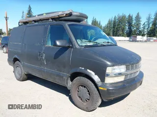 2000 Chevrolet Astro with VIN 1GNEL19W5YB216735, listed as a IAAI auction lot 42064306 with 243,191 mi miles. Bid and sale history available at carsss.com. Image 1.