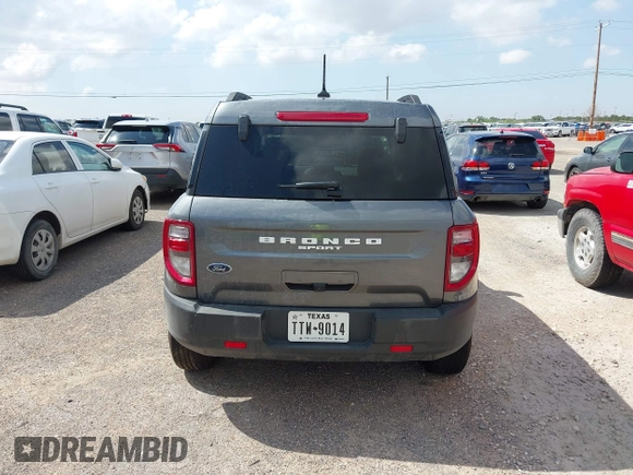 2024 Ford Bronco Sport Big Bend with VIN 3FMCR9B69RRE41286, listed as a IAAI auction lot 42654547 with 8,041 mi miles and . Bid and sale history available at DreamBid. Image 16.