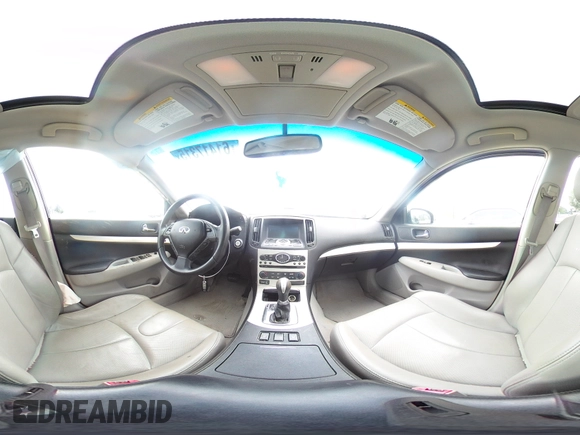 2008 Infiniti G35 Journey with VIN JNKBV61E68M206529, listed as a Copart auction lot 61417315 with 83,186 mi miles and Salvage title. Bid and sale history available at DreamBid. Image 14.