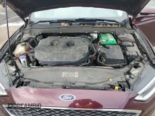 2017 Ford Fusion Titanium with VIN 3FA6P0D97HR160697, listed as a Copart auction lot 52299455 with 90,786 mi miles and Salvage title. Bid and sale history available at DreamBid. Image 11.
