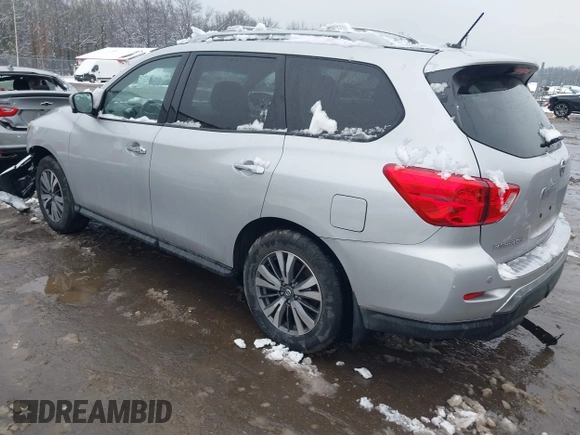 2017 Nissan Pathfinder SV with VIN 5N1DR2MM2HC625876, listed as a IAAI auction lot 41564057 with 168,235 mi miles. Bid and sale history available at carsss.com. Image 3.