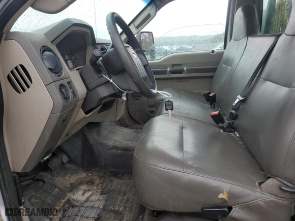 2010 Ford Super Duty F-250 SRW XL with VIN 1FTNF2B55AEB40901, listed as a Copart auction lot 52671735 with 83,868 mi miles and Non Repairable. Bid and sale history available at carsss.com. Image 7.