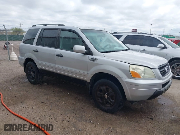 2003 Honda Pilot EX with VIN 2HKYF18523H501518, listed as a IAAI auction lot 41907387 with 234,473 mi miles and . Bid and sale history available at DreamBid. Image 1.