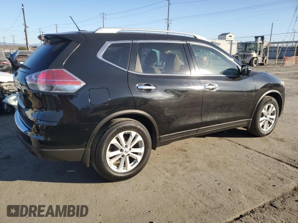 2015 Nissan Rogue S with VIN 5N1AT2ML4FC760222, listed as a Copart auction lot 88156365 with 137,524 mi miles and Clean Title. Bid and sale history available at DreamBid. Image 3.