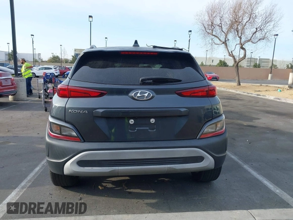 2022 Hyundai Kona SEL with VIN KM8K62AB6NU766779, listed as a IAAI auction lot 41889147 with 39,371 mi miles and . Bid and sale history available at DreamBid. Image 17.