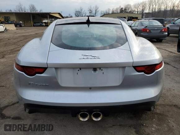 2018 Jaguar F-Type with VIN SAJDD1JV1JCK49348, listed as a Copart auction lot 47251675 with 49,771 mi miles and Salvage Title. Bid and sale history available at DreamBid. Image 6.