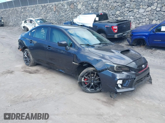 2018 Subaru WRX Premium with VIN JF1VA1B65J9828218, listed as a IAAI auction lot 40550359 with 50,189 mi miles. Bid and sale history available at carsss.com. Image 1.