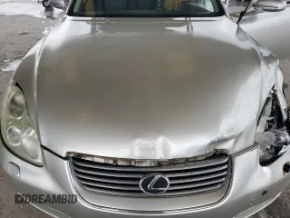 2002 Lexus SC 430 with VIN JTHFN48Y220017266, listed as a Copart auction lot 59598535 with 159,857 mi miles and Salvage title. Bid and sale history available at DreamBid. Image 11.