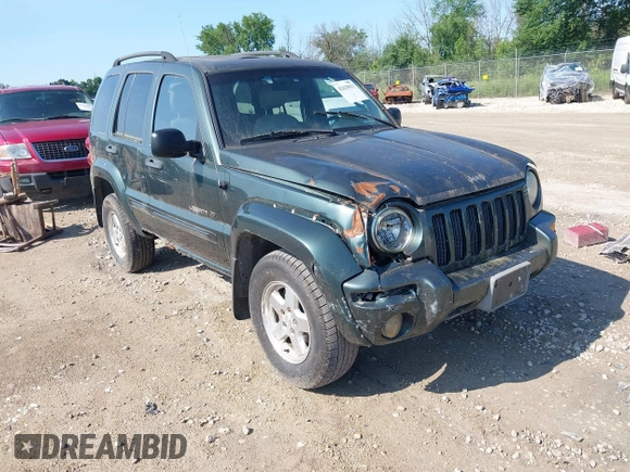 2002 Jeep Liberty Limited with VIN 1J4GL58K92W278642, listed as a IAAI auction lot 42629033 with 162,238 mi miles and . Bid and sale history available at DreamBid. Image 1.