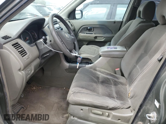2007 Honda Pilot EX with VIN 2HKYF18417H505105, listed as a Copart auction lot 67952434 with 305,589 mi miles and Salvage Title. Bid and sale history available at DreamBid. Image 7.