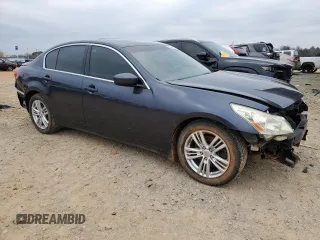 2011 Infiniti G25 x with VIN JN1DV6AR9BM651550, listed as a Copart auction lot 41640625 with 194,279 mi miles and Salvage Title. Bid and sale history available at DreamBid. Image 4.