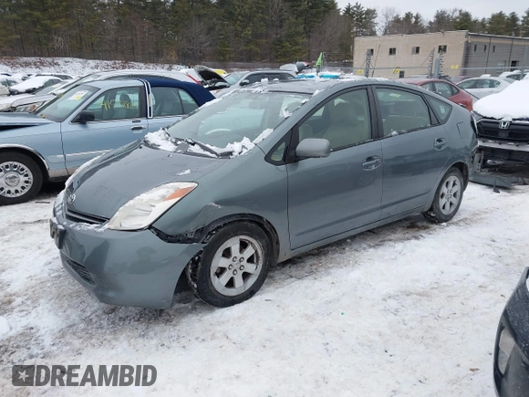2005 Toyota Prius with VIN JTDKB20U353091661, listed as a IAAI auction lot 41566479 with 148,854 mi miles. Bid and sale history available at carsss.com. Image 18.