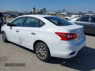 2019 Nissan Sentra SV with VIN 3N1AB7AP5KY449382, listed as a IAAI auction lot 41798021 with 76,302 mi miles and . Bid and sale history available at DreamBid. Image 3.