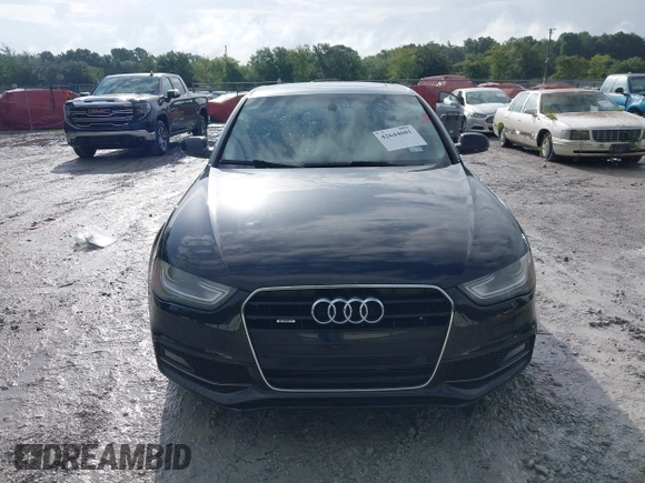 2014 Audi A4 Premium Plus with VIN WAUFFAFL0EN029084, listed as a IAAI auction lot 42644601 with 128,551 mi miles and . Bid and sale history available at DreamBid. Image 13.