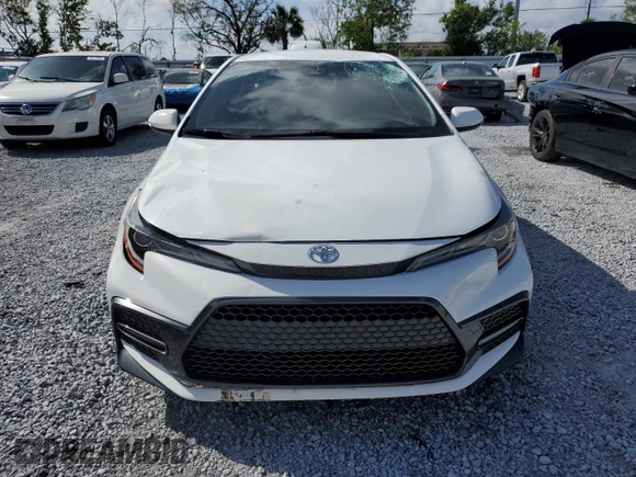 2022 Toyota Corolla SE with VIN JTDS4MCE7N3502392, listed as a Copart auction lot 51361415 with 52,402 mi miles and Salvage Title. Bid and sale history available at carsss.com. Image 5.