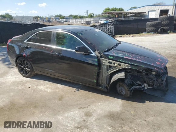 2013 Cadillac ATS Premium with VIN 1G6AE5SX5D0126554, listed as a Copart auction lot 50601095 with 124,462 mi miles and Salvage Title. Bid and sale history available at carsss.com. Image 4.