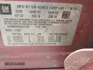 2020 Buick Encore GX Select z VIN KL4MMDS23LB131289, wystawiony jako Copart lot #62785085 z przebiegiem Nie podano mil oraz Szkoda całkowita • Salvage title. Historia ofert i sprzedaży dostępna na DreamBid. Obrazek 13.