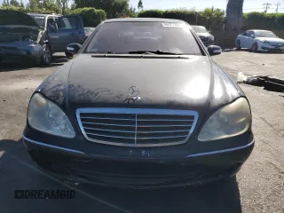 2003 Mercedes-Benz S 430 with VIN WDBNG70J43A347458, listed as a Copart auction lot 56427355 with Not provided miles and Clean title. Bid and sale history available at DreamBid. Image 5.