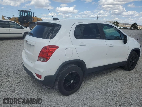2020 Chevrolet Trax LS with VIN 3GNCJKSB7LL219895, listed as a Copart auction lot 57639035 with 81,063 mi miles and Salvage title. Bid and sale history available at DreamBid. Image 3.