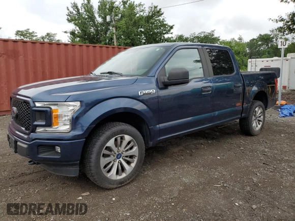 2018 Ford F-150 XL с VIN 1FTEW1E53JFB81687, выставлен на аукционе Copart как лот 64435375 с пробегом 147 738 миль миль и Чистый • Clean title. История ставок и продаж доступна на DreamBid. Изображение 1.
