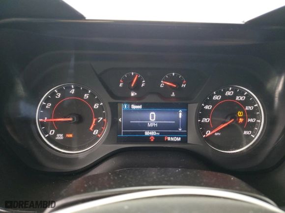 2019 Chevrolet Camaro 1LT with VIN 1G1FB1RS9K0151302, listed as a Copart auction lot 51342015 with 92,483 mi miles and Salvage Title. Bid and sale history available at carsss.com. Image 9.