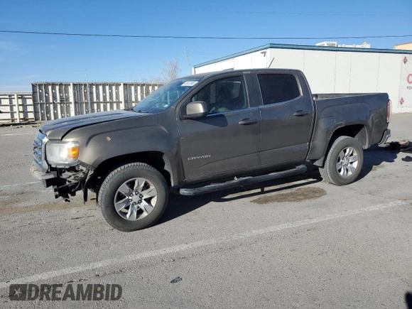 2015 GMC Canyon 2WD SLE with VIN 1GTG5BE35F1215066, listed as a Copart auction lot 45412685 with 115,880 mi miles and Salvage Title. Bid and sale history available at carsss.com. Image 1.