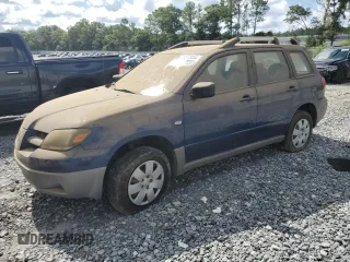 2003 Mitsubishi Outlander LS with VIN JA4LZ31G33U072138, listed as a Copart auction lot 63572054 with 108,858 mi miles and Non Repairable. Bid and sale history available at carsss.com. Image 1.